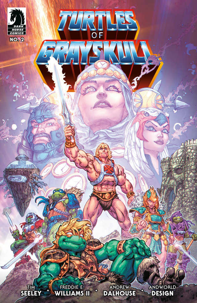 Masters Of The Universe Teenage Mutant Ninja Turtles Turtles Of Grayskull #2 Cover A Willi