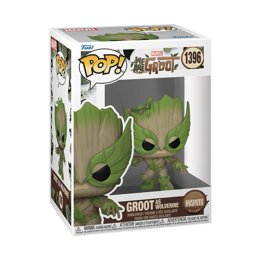 Pop Marvel We Are Groot Wolverine Vinyl Figure