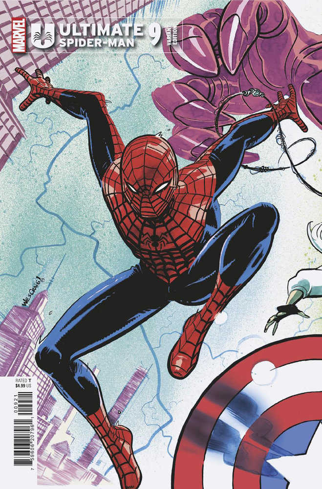 Ultimate Spider-Man (2024) #9 Wes Craig Connect Variant