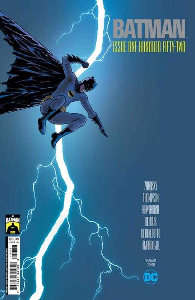 Batman (2016) #152 Cover F Nicola Scott Batman 85th Anniversary Card Stock Variant (Absolute Power)