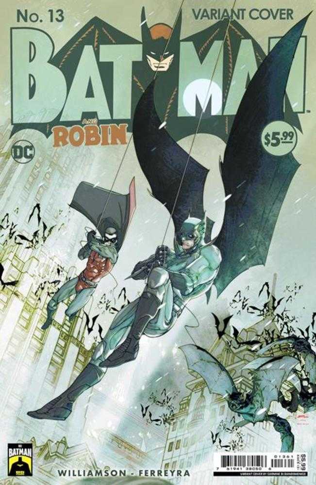 Batman And Robin (2023) #13 Cover D Carmine Di Giandomenico Batman 85th Anniversary Card Stock Variant