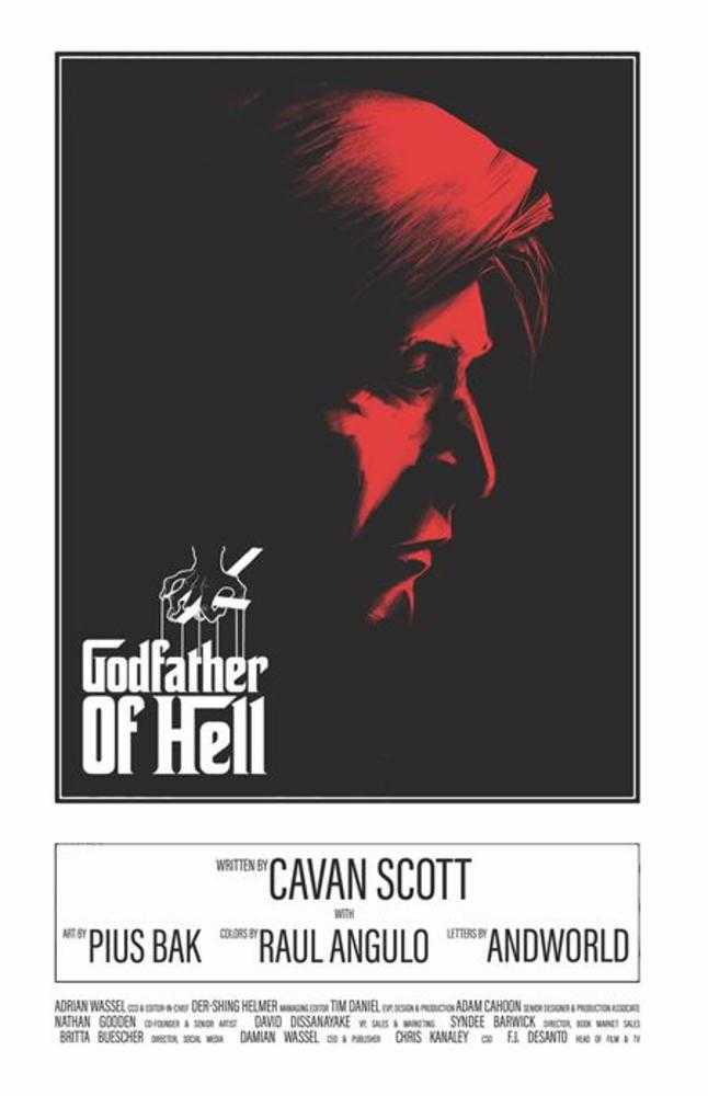 Godfather Of Hell #1 (Of 4) Cover C (1:5) Conor Boyle Movie Poster Homage Variant