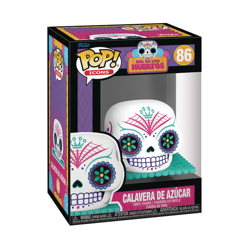 Pop Icon Calaveras De Azucar Dia De Los Muertos Vinyl Figure