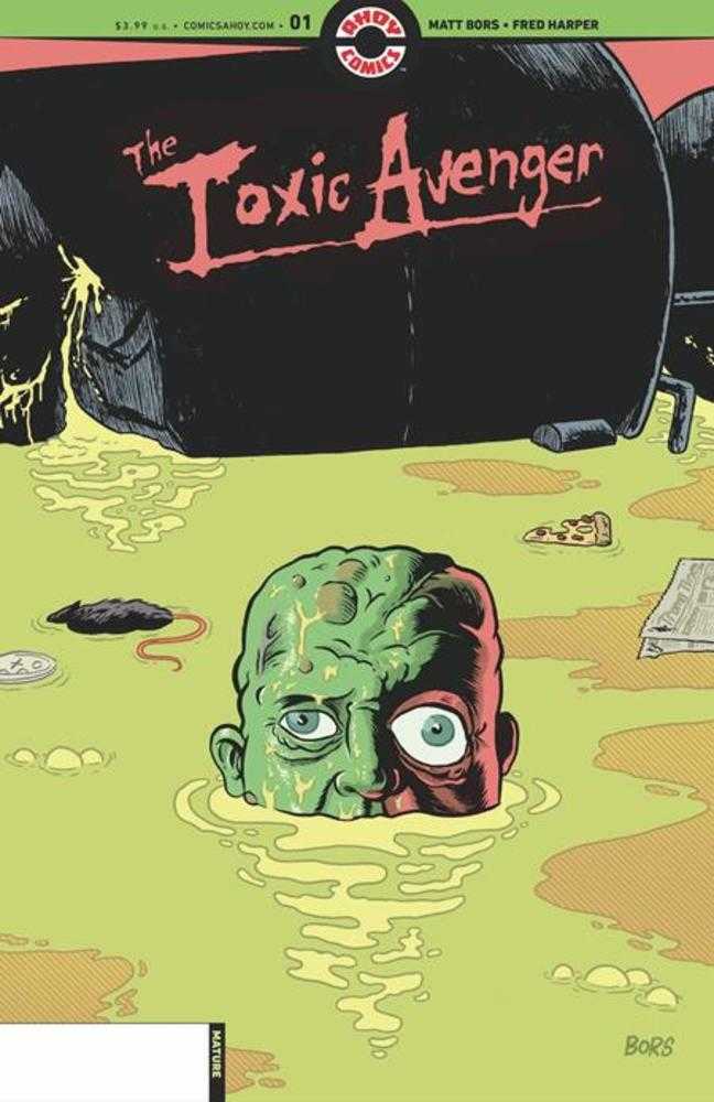 Toxic Avenger (2024) #1 (Of 5) Cover B (1:3) Bors Variant Edition (Mature)