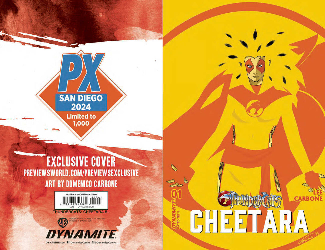 SDCC 2024 Thundercats Cheetara #1 Previews Exclusive Variant Edition