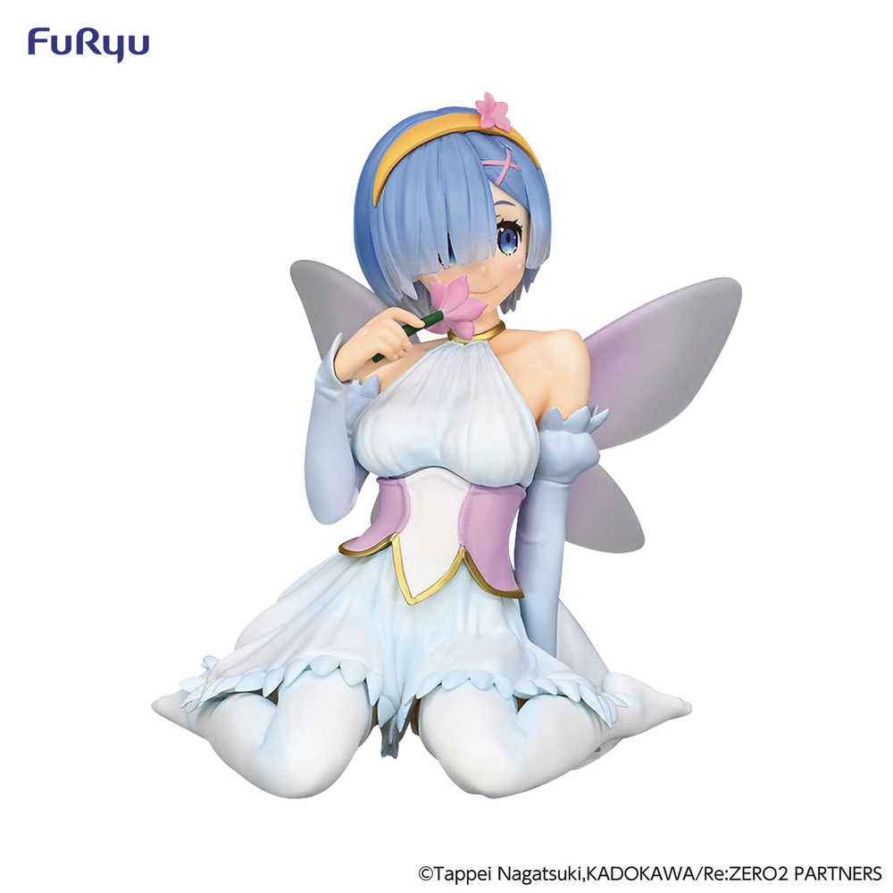 Re Zero Rem Flower Fairy Noodle Stopper Figure