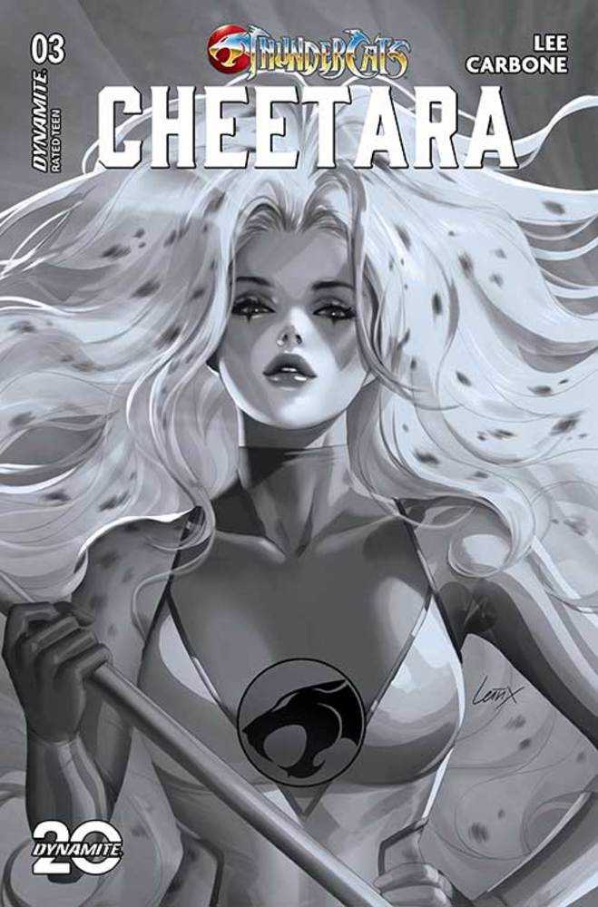 Thundercats Cheetara #3 Cover Q (1:10) FOC Leirix Black & White Variant Edition