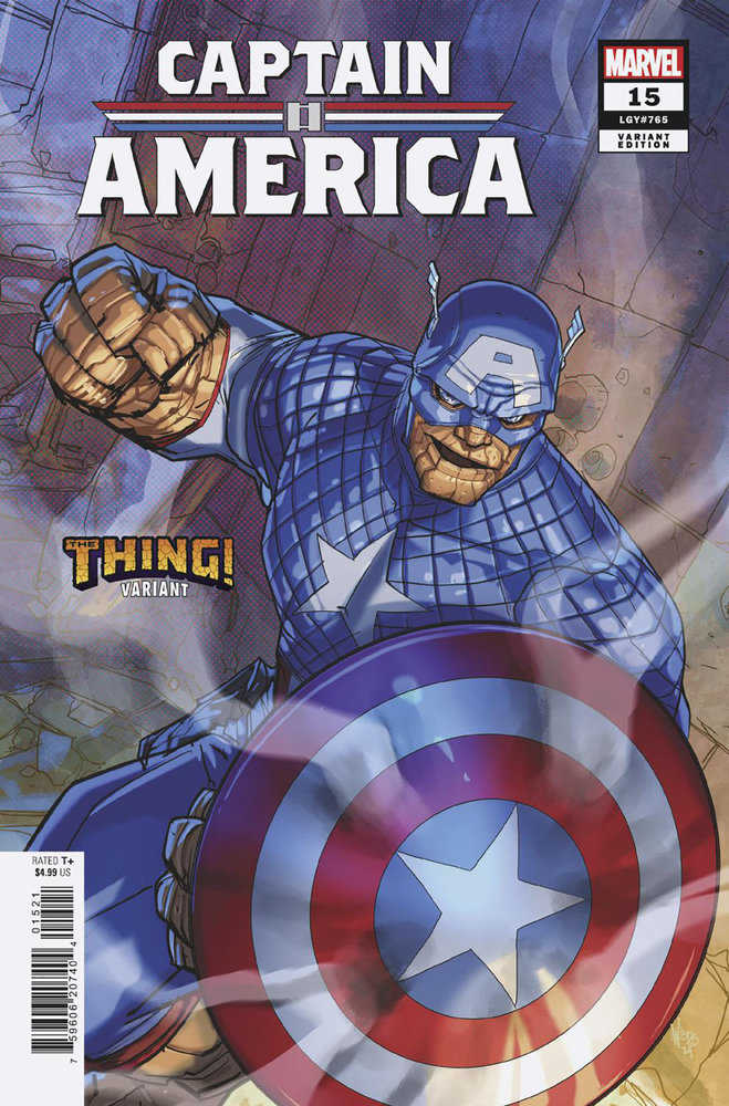 Captain America (2023) #15 Pete Woods The Thing! Variant