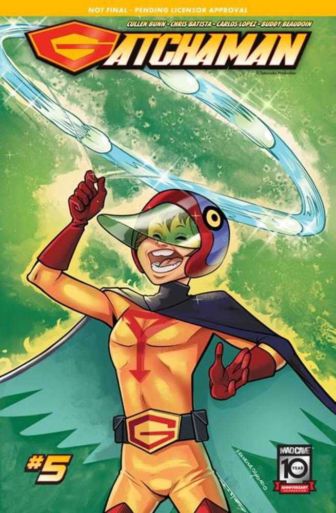 Gatchaman #5 Cover C (1:10) Francine Delgado Jinpei The Swallow Variant