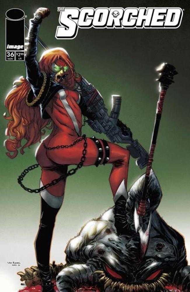 Spawn Scorched #36 Cover B Von Randal Variant