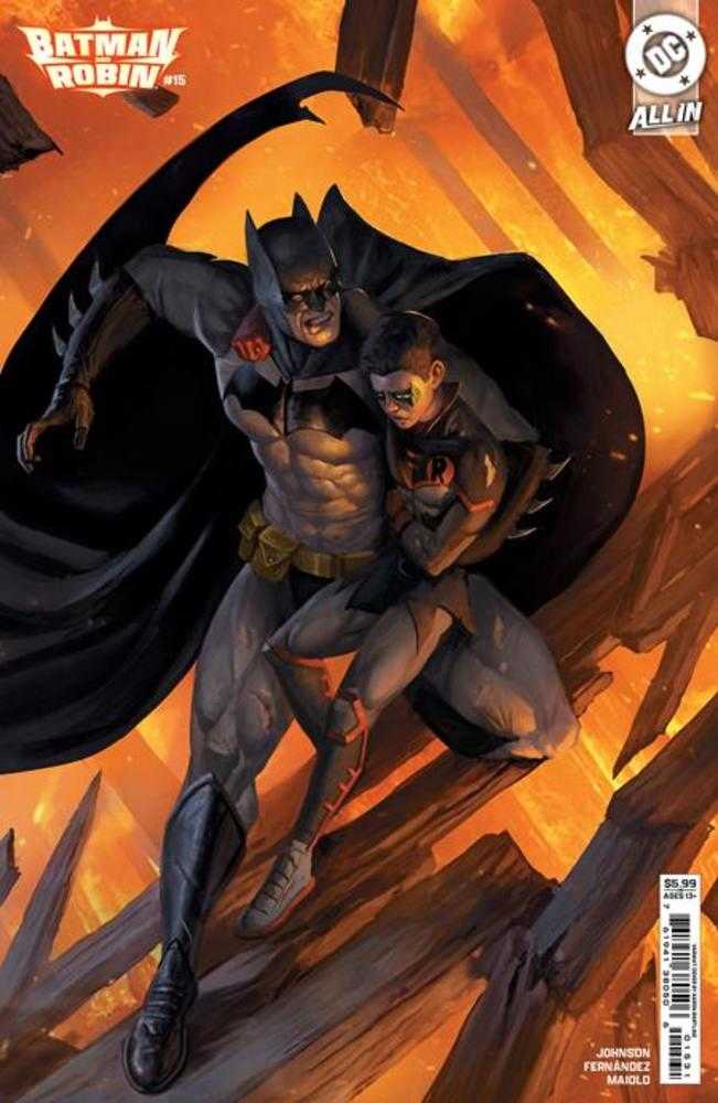 Batman And Robin (2023) #15 Cover C Aaron Bartling Card Stock Variant