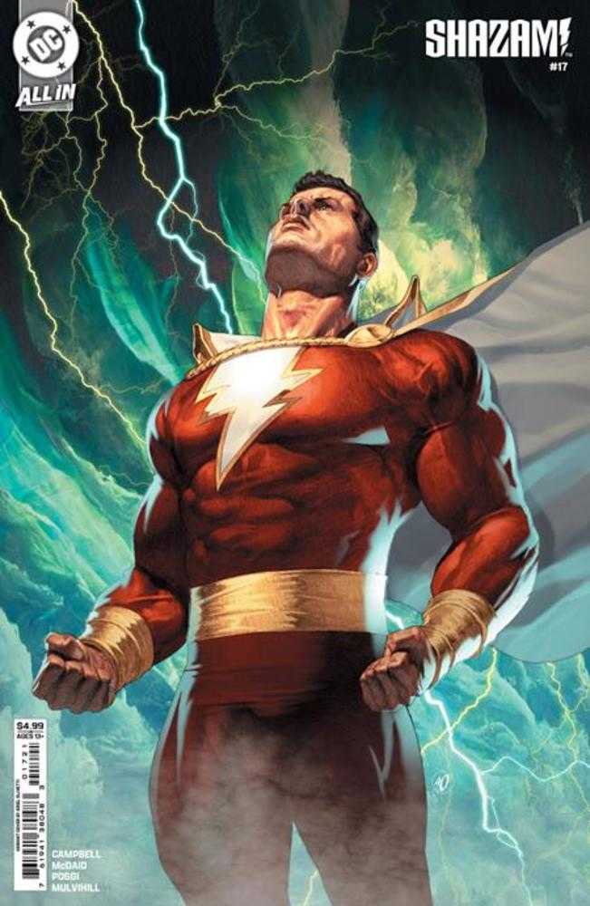 Shazam (2023) #17 Cover B Ariel Olivetti Card Stock Variant