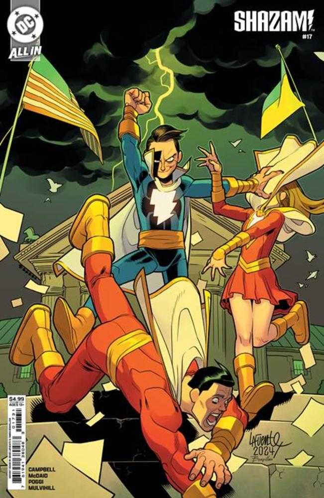 Shazam (2023) #17 Cover C David Lafuente Card Stock Variant