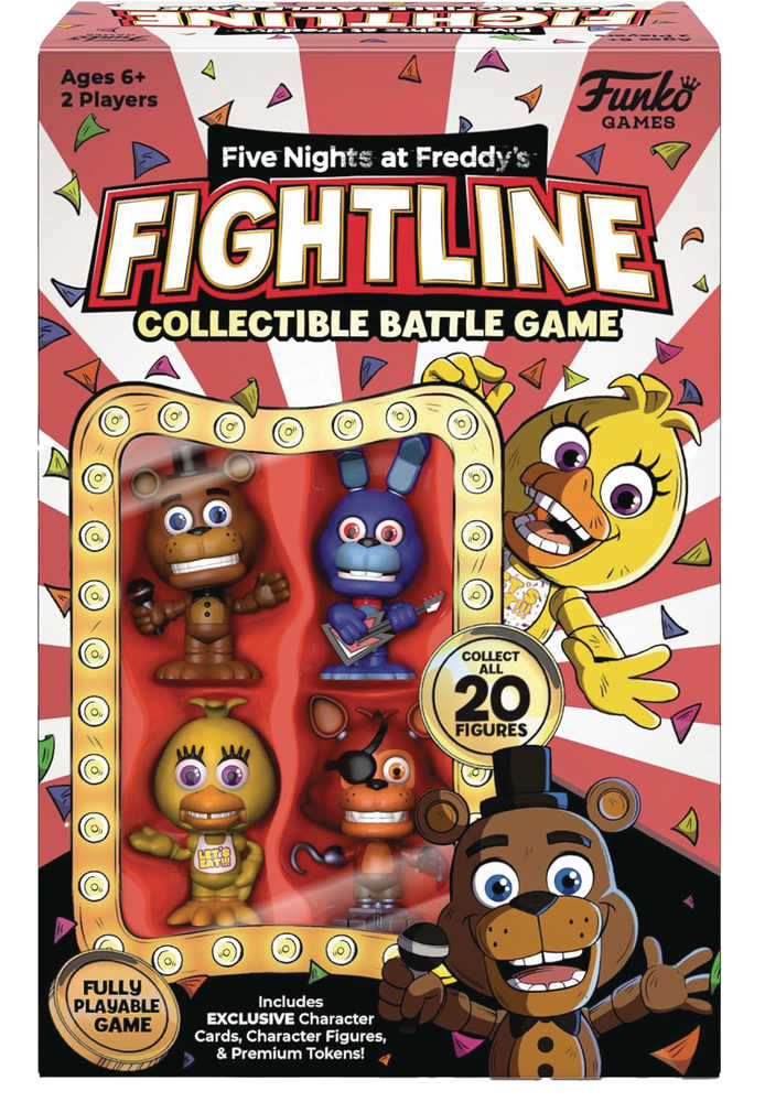 Funko Games Five Nights At Freddys Fightline Premier Game