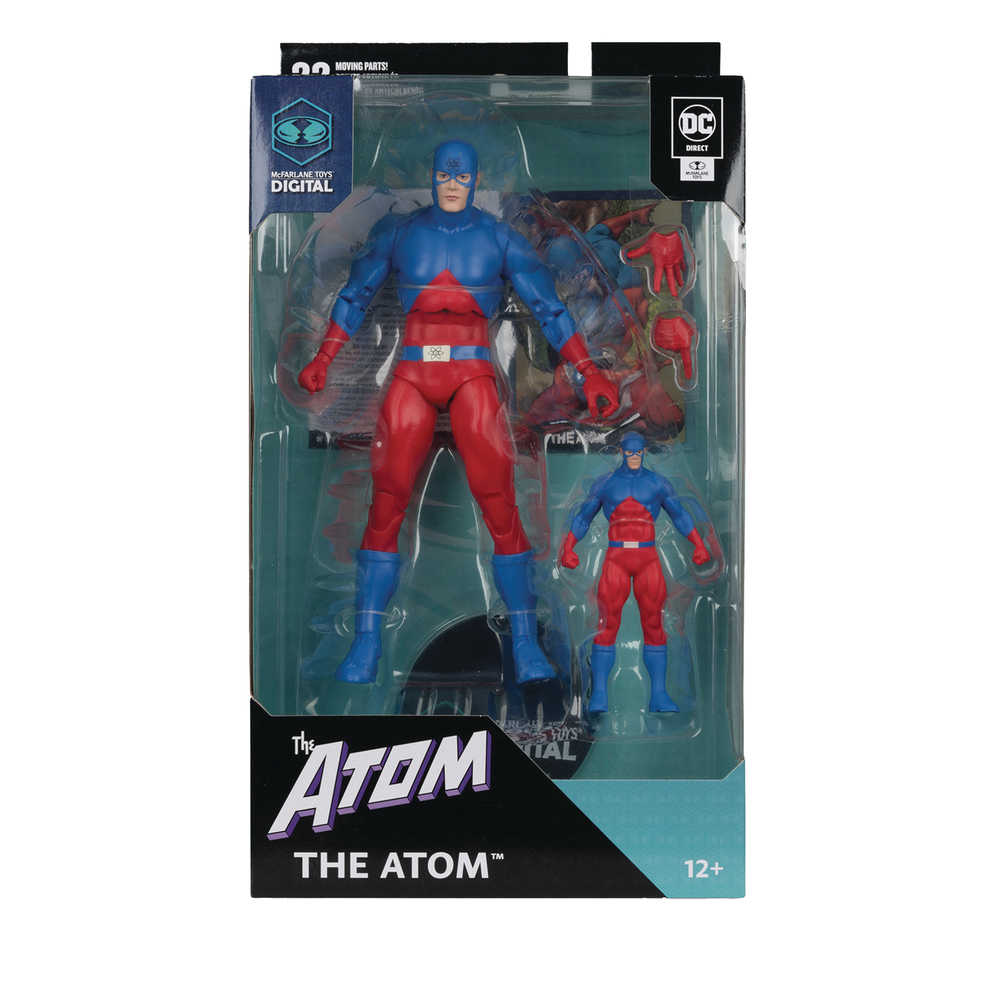 DC Multiverse Digital 7in Wv2 Silver Age Atom Action Figure