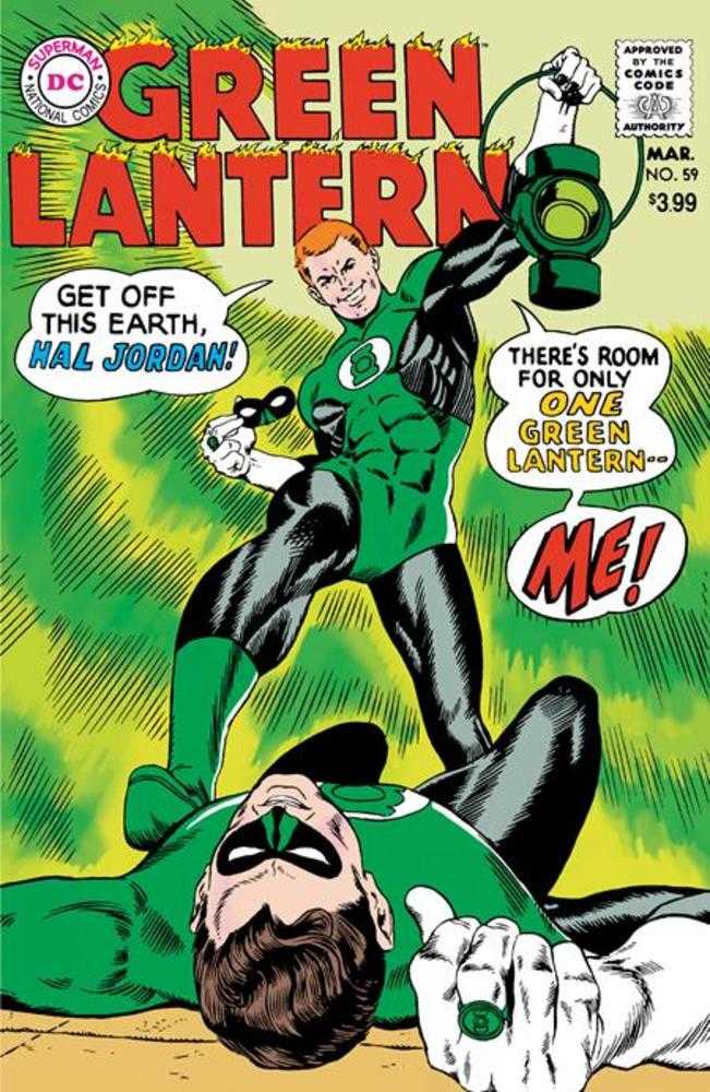 Green Lantern (1960) #59 Facsimile Edition Cover A Gil Kane & Murphy Anderson