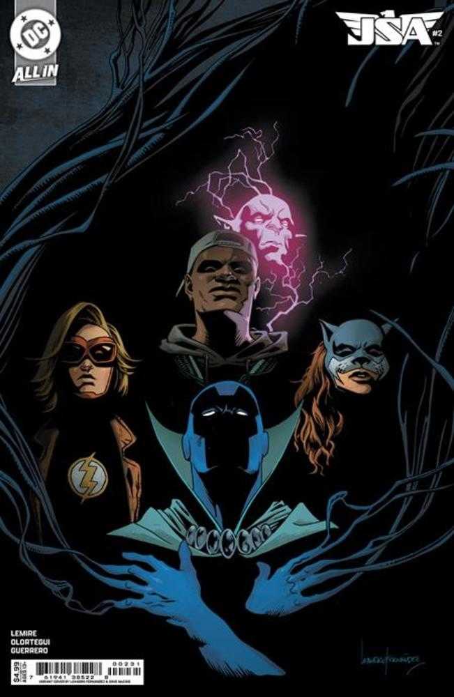 JSA (2025) #2 Cover C Leandro Fernandez Card Stock Variant