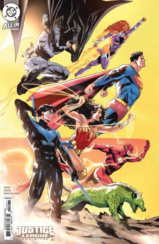 Justice League Unlimited (2025) #2 Cover H (1:50) Lucas Meyer Card Stock Variant