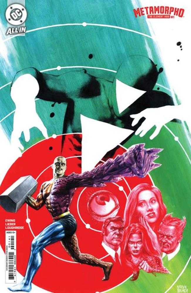 Metamorpho The Element Man #1 Cover D (1:25) Steve Beach Card Stock Variant