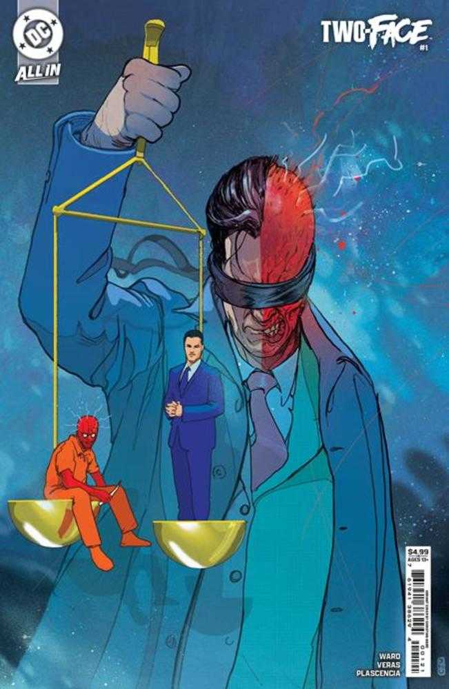 Two-Face (2025) #1 (Of 6) Cover B Christian Ward Card Stock Variant