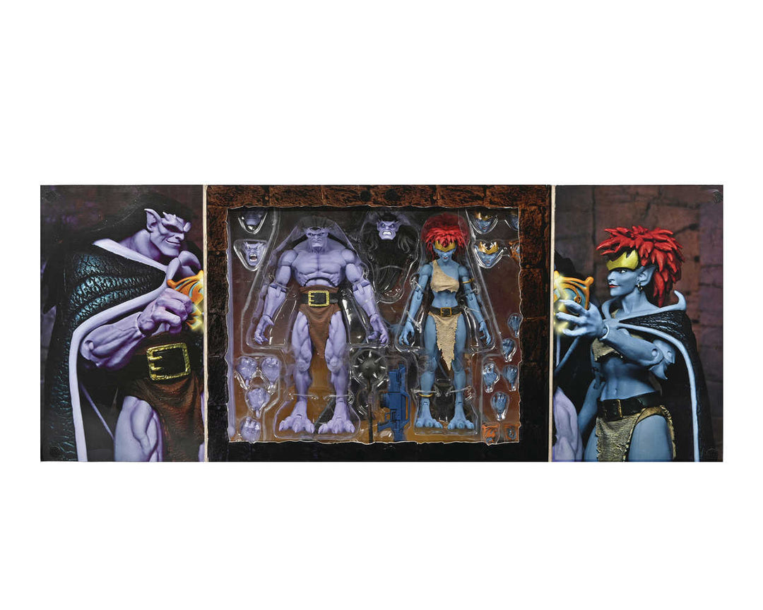 Gargoyles Ult Goliath & Demona 2 Pack 7in Action Figure