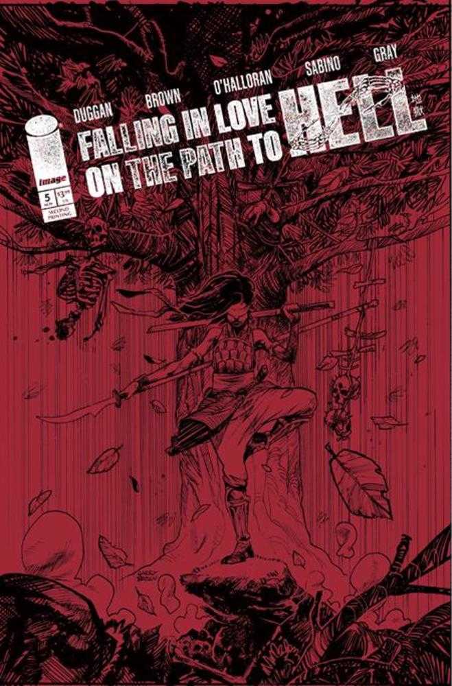 Falling In Love On The Path To Hell #5 Variant (2nd Print) Cover A Garry Brown (Mature)