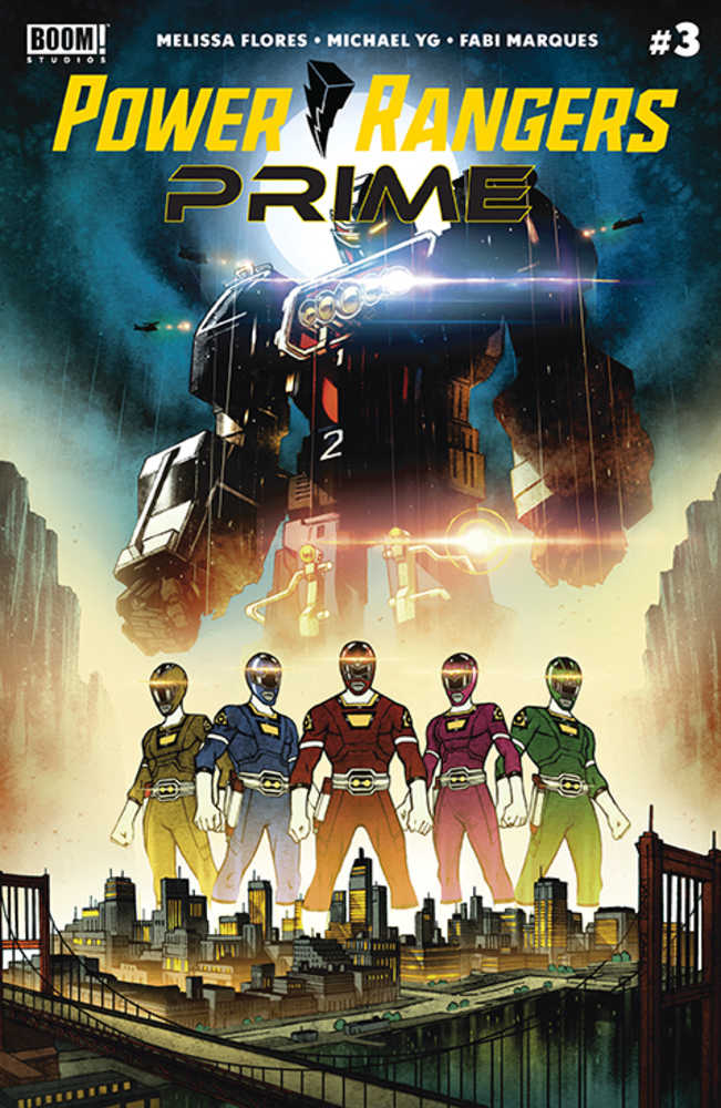 Power Rangers Prime #3 Cover B Earls