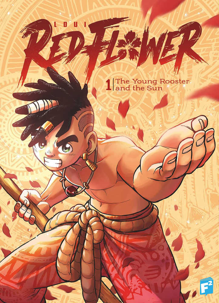 Red Flower Graphic Novel Volume 01 The Young Rooster And The Sun