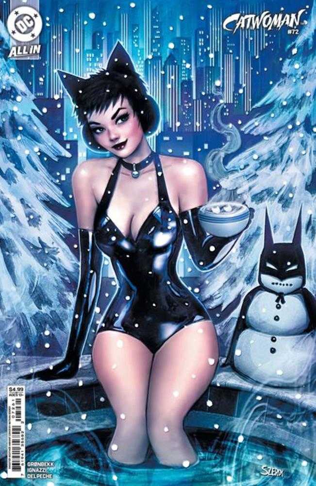 Catwoman (2018) #72 Cover D Nathan Szerdy Sweater Weather Card Stock Variant