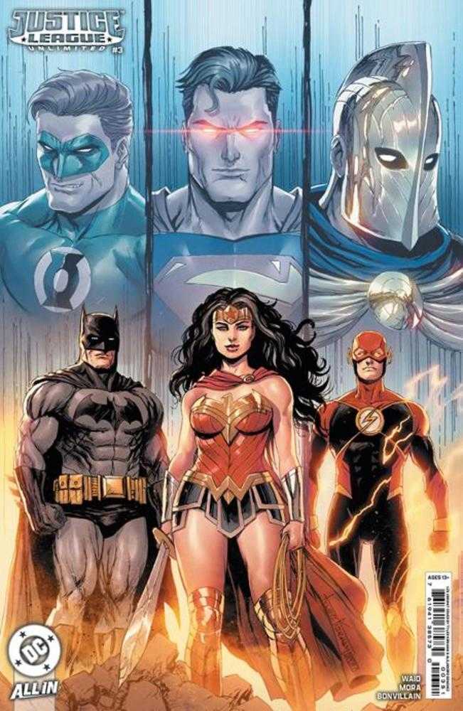 Justice League Unlimited (2025) #3 Cover F (1:25) Tyler Kirkham Card Stock Variant