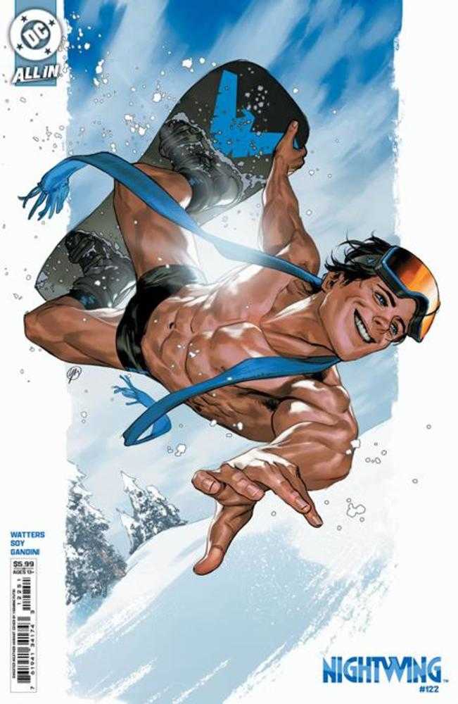 Nightwing (2016) #122 Cover D Yasmine Putri Sweater Weather Card Stock Variant