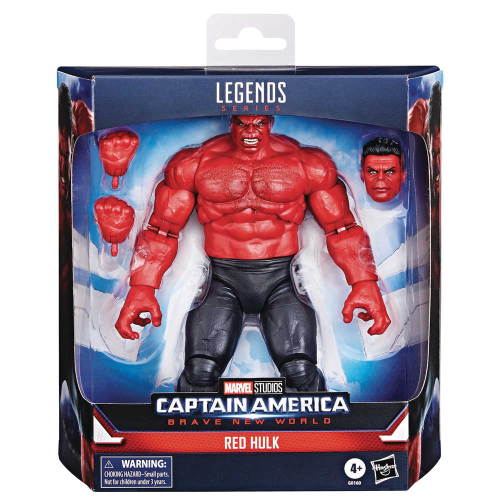 Captain America Legends 6in Bnw Red Hulk Action Figure