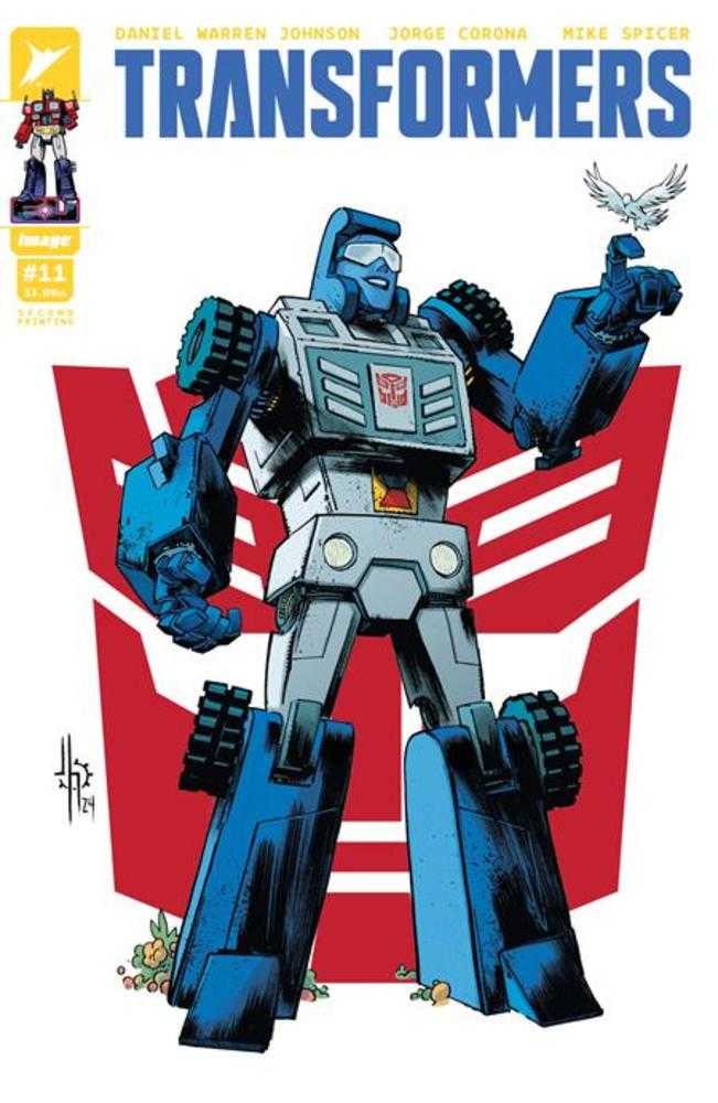 Transformers (2023) #11 Variant (2nd Print) Cover B Jason Howard Autobot Variant