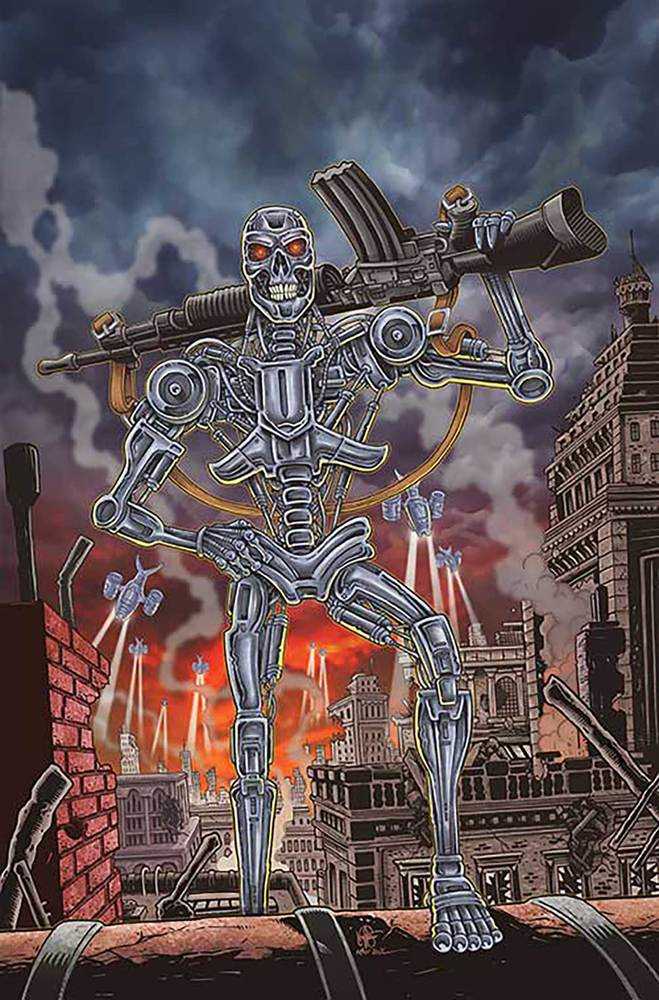 Terminator (2024) #3 Cover T (1:10) FOC Haeser Virgin Foil Variant Edition