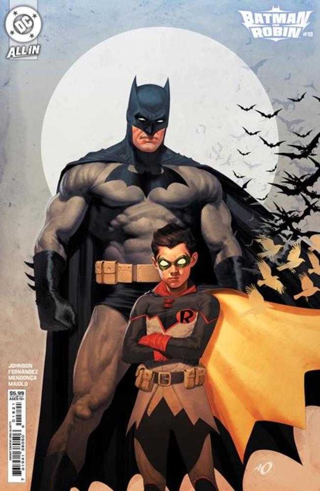 Batman And Robin (2023) #18 Cover B Ariel Olivetti Card Stock Variant