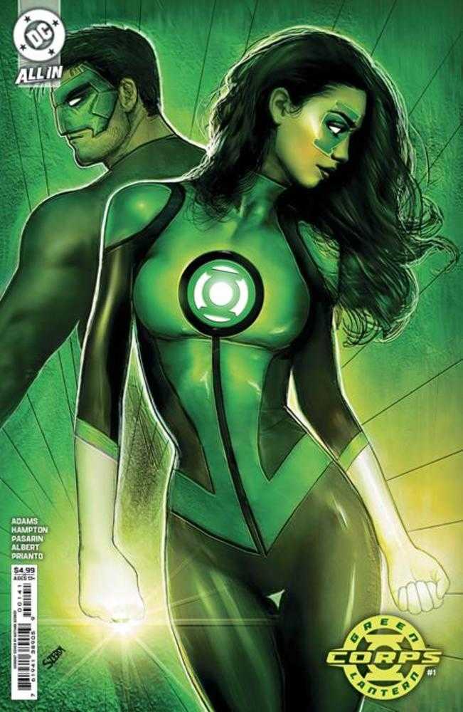 Green Lantern Corps (2025) #1 Cover D Nathan Szerdy Card Stock Variant