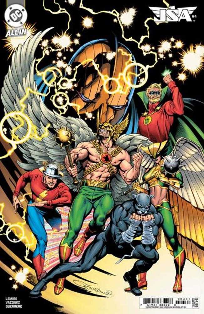 JSA (2025) #4 Cover E (1:25) Dale Eaglesham Card Stock Variant