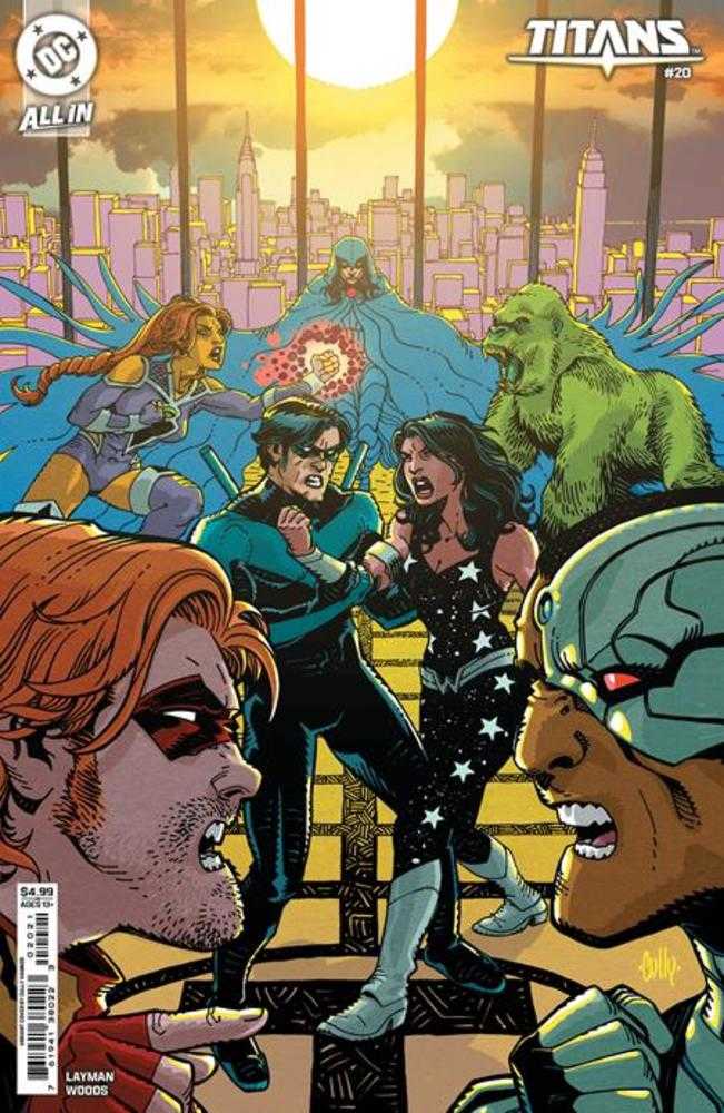 Titans (2023) #20 Cover B Cully Hamner Card Stock Variant