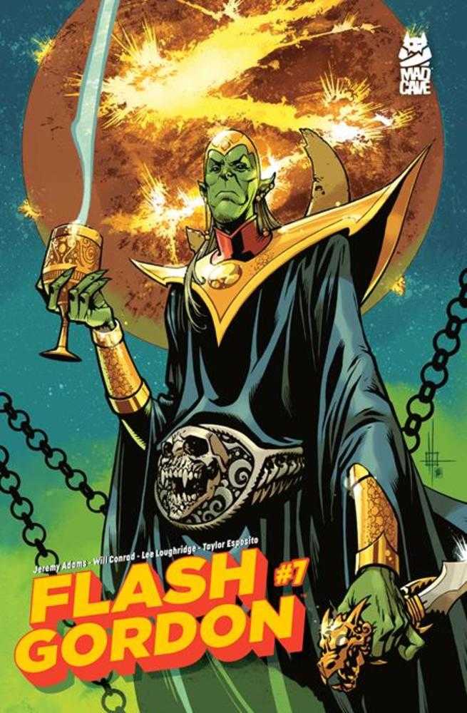 Flash Gordon (2024) #7 Cover B Zach Howard Homeworld Variant