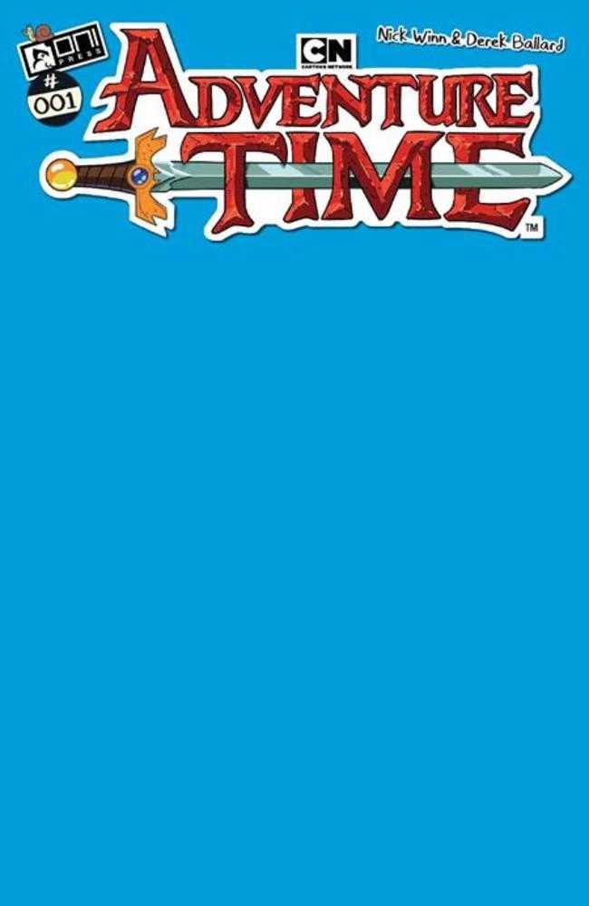 Adventure Time (2025) #1 Cover F Finn Blue Sketch