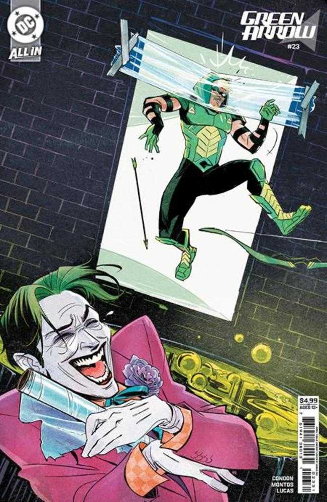 Green Arrow (2023) #23 Cover C Annie Wu April Fools Card Stock Variant