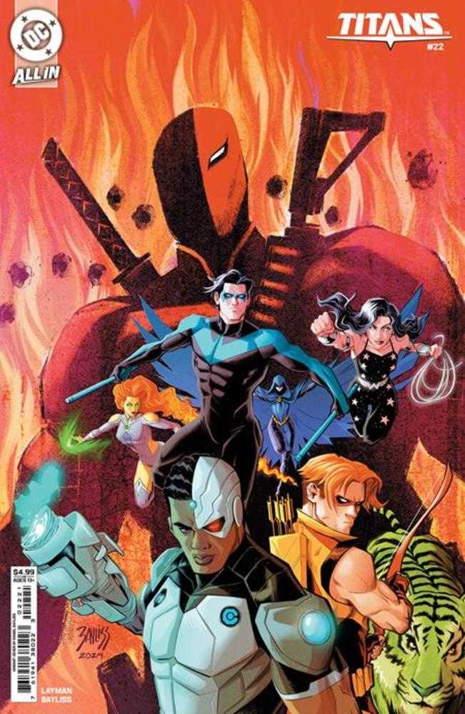 Titans (2023) #22 Cover C Daniel Bayliss Card Stock Variant