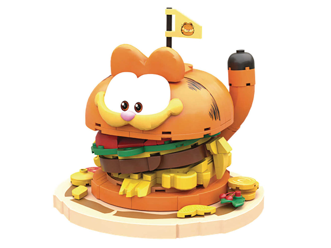 Garfield Foodie Hamburger 162pcs Building Block Toy