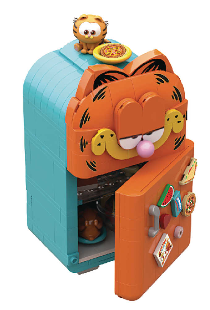 Garfield Funny Machine Fridge 272pcs Building Block Toy