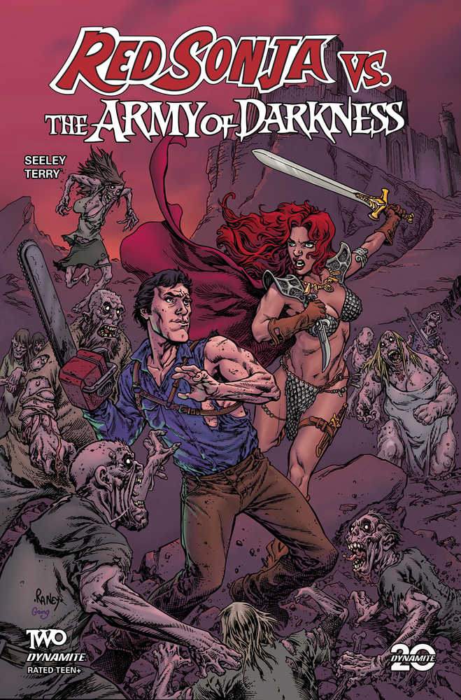 Red Sonja vs AoD #2 Cover C Raney