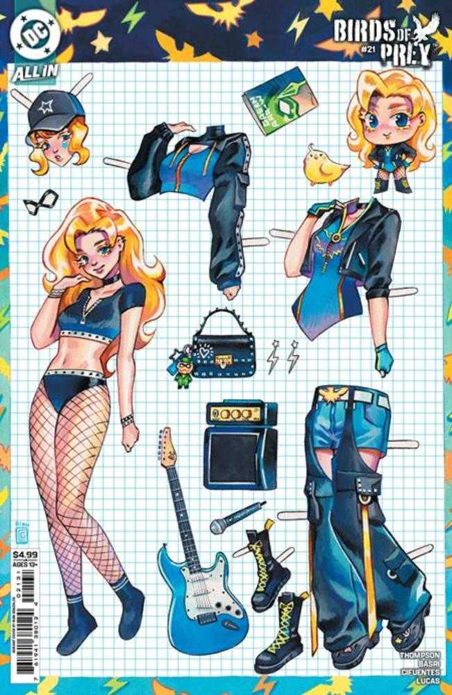 Birds Of Prey (2023) #21 Cover C Rian Gonzales Card Stock Variant