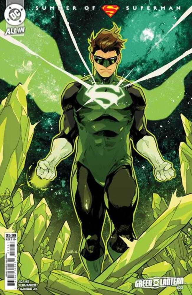 Green Lantern (2023) #23 Cover D Karl Kerschl Supersmash-Up Card Stock Variant