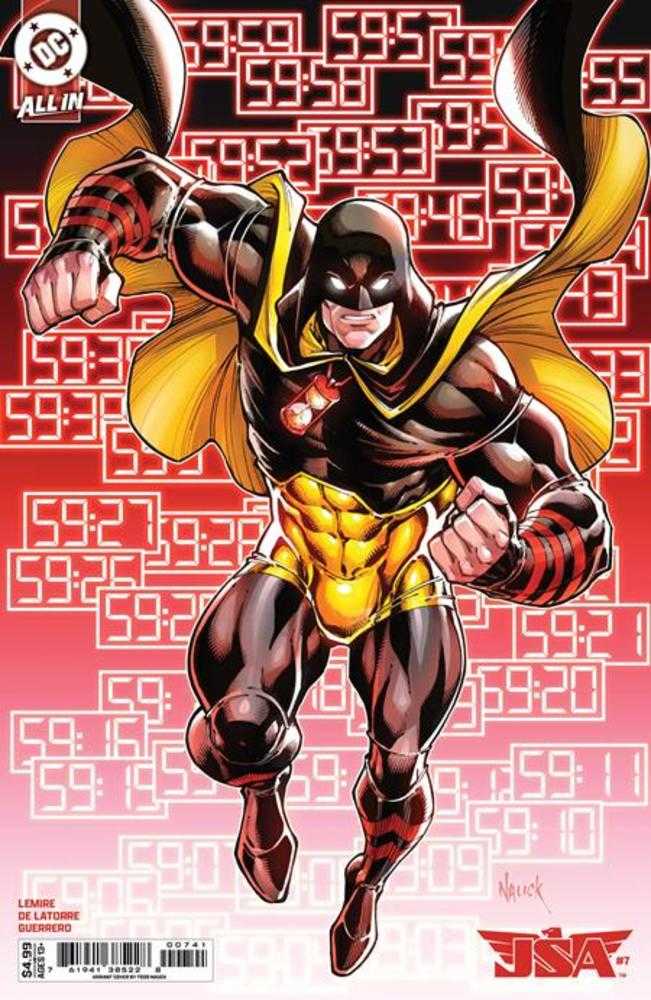 JSA (2025) #7 Cover D Todd Nauck Card Stock Variant