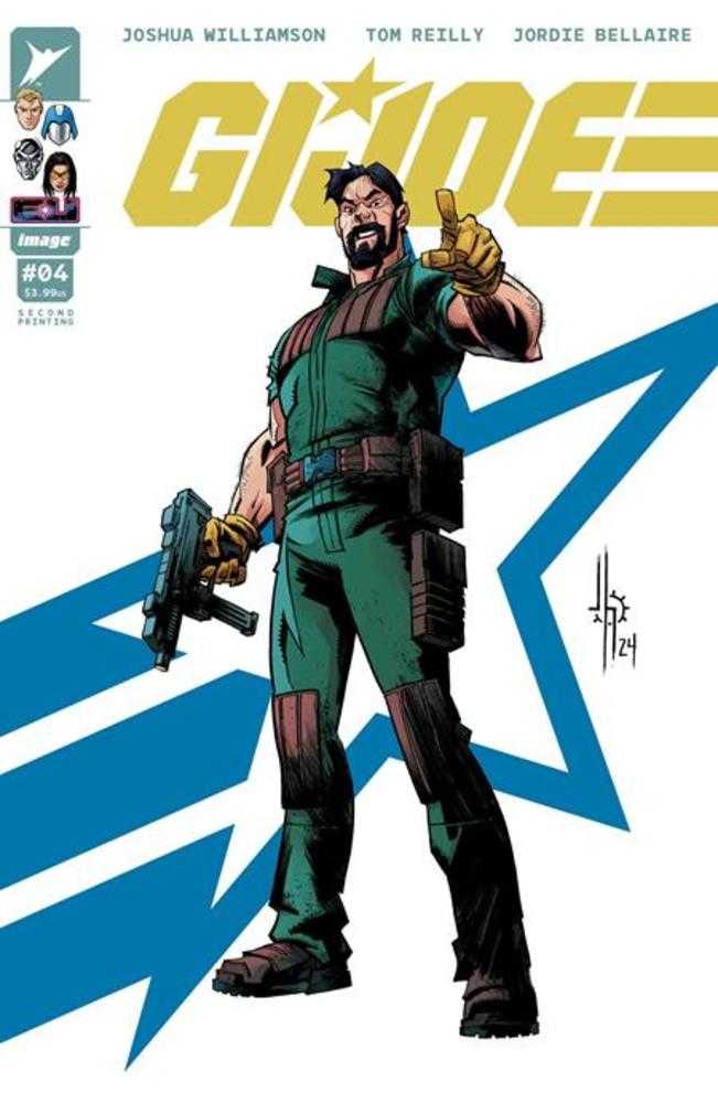 G.I. Joe (2024) #4 Variant (2nd Print) Cover A Jason Howard G.I. Joe Cover