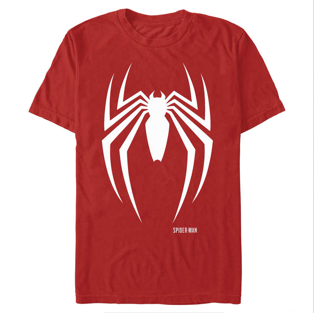 Marvel Heroes Spider-Man Gamerverse Logo T-Shirt LG